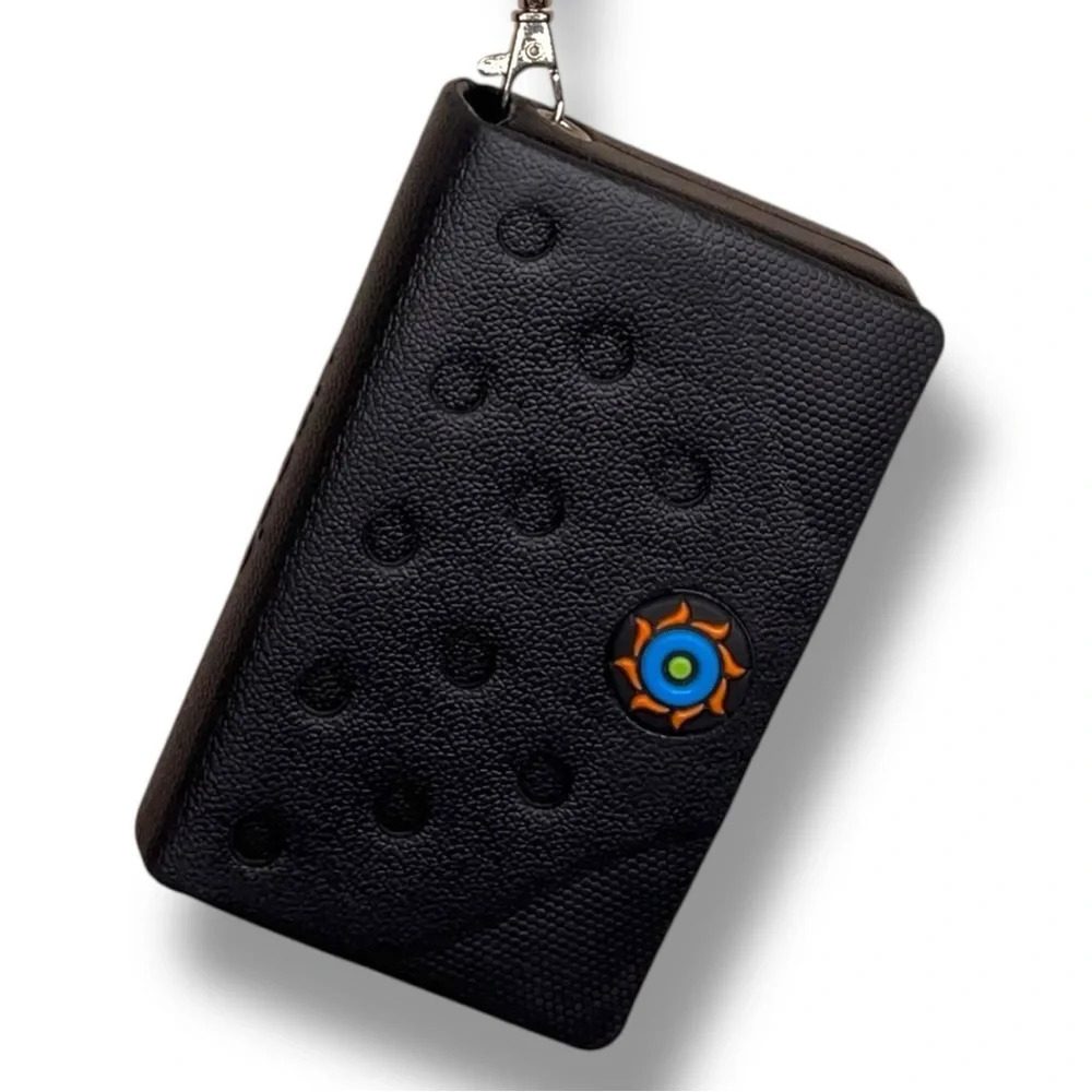 Optari Black Clutch Wristlet Outdoor Beach Travel Lightweight